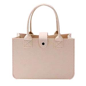 Blank Felt Bag with Snap