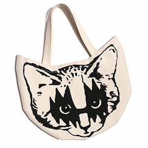 Reusable Cute Canvas Tote Shopping Bag for Kids