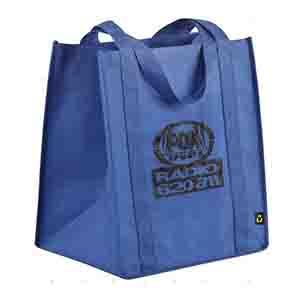 Shopping Bags Reusable Non Woven Fabric Bag with Long Handles Tote Grocery Carry Bag 