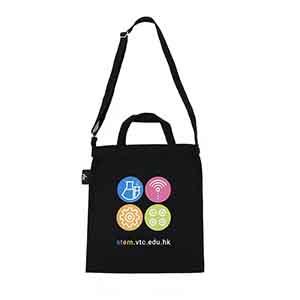 Short and Long Double Handles Black Cotton Canvas Bag with Custom Logo Short and Long Double Handles Black Cotton Canvas Bag with Custom Logo